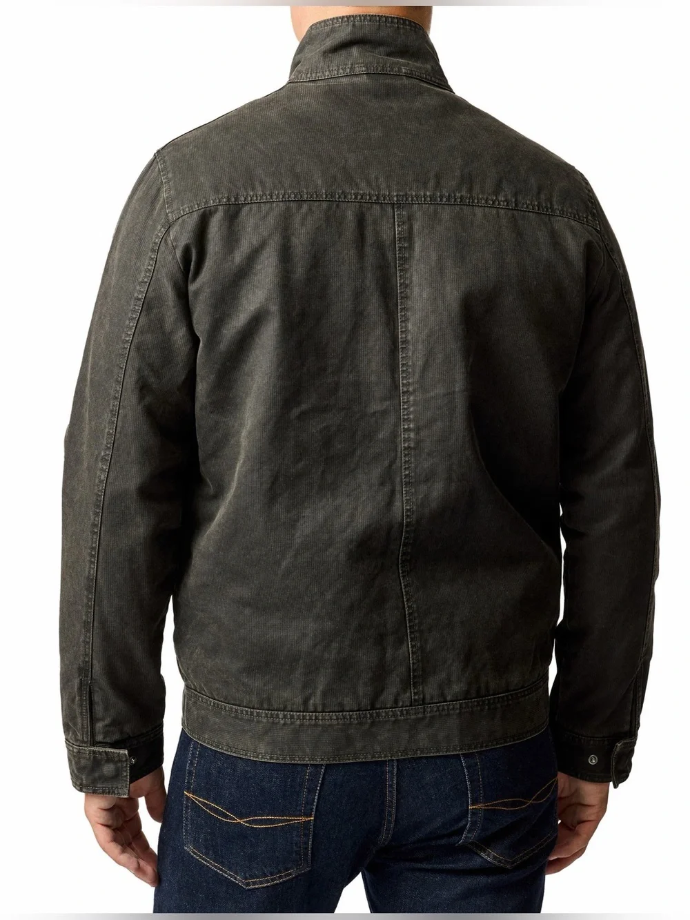 RODD & GUNN THE JACK JACKET BRACKEN CHARCOAL MENS LARGE